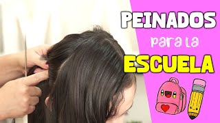 2 Peinados Faciles Para La Escuela Peinados Para Niñas