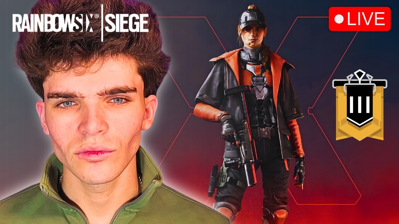 🔴 LIVE! 🔴ROAD TO GOLD! 🔴NEW SEASON TMRW!🔴 #smallspinale #trending #rainbowsixsiege #fyp