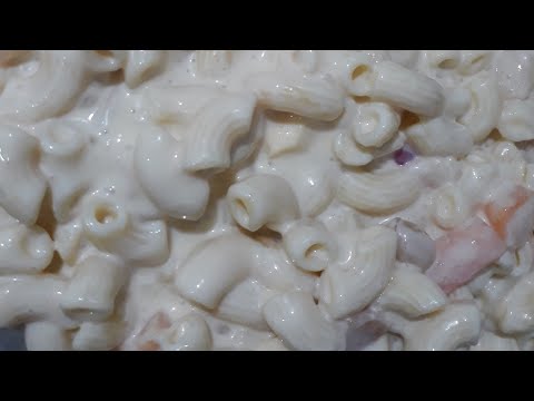 How to make sweet macaroni salad./Filipino appetizer.