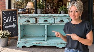 Can we turn this thrift store find into a Pottery Barn dupe?