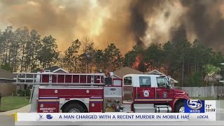 Homeless camp possible cause of 70-acre fire