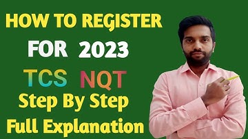 Registration process of TCS NQT Exam | Step By Step Explained | TCS Freshers Hiring