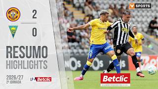 Resumo: Nacional 2-0 Estoril (Liga 26/27 #2)