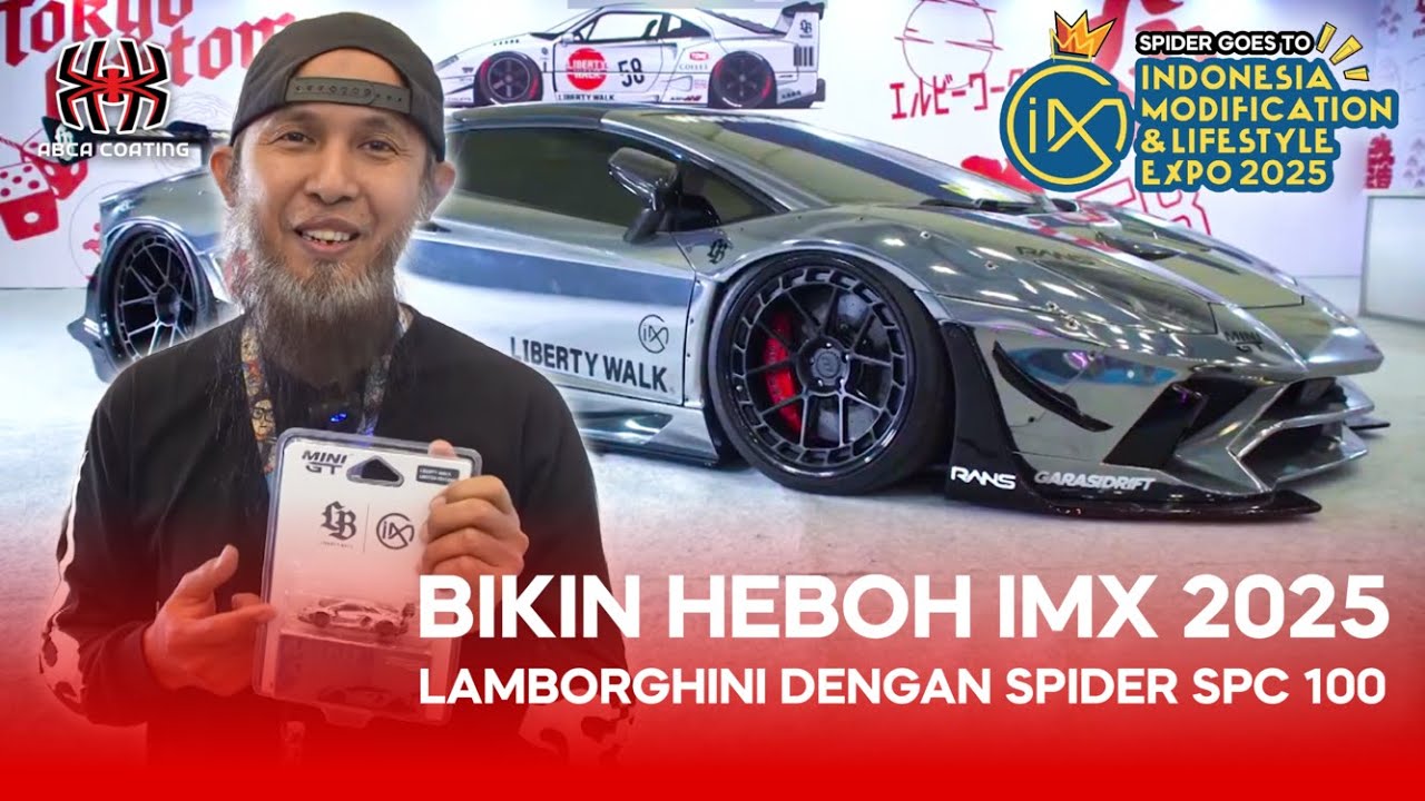 Lamborghini Chrome Ini Nyuri Perhatian di IMX 2025! Rahasianya? Cat ...