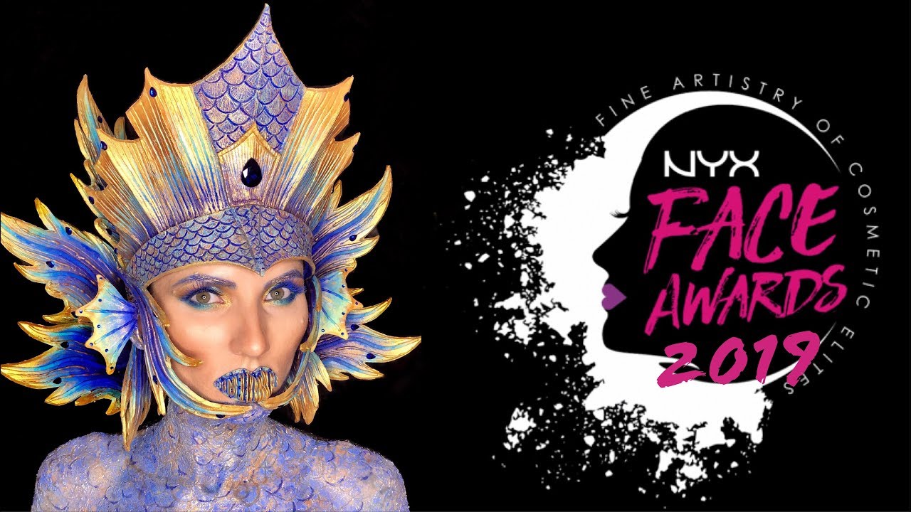 Nyx Face Awards Ukraine 2019 Морская королева Youtube 