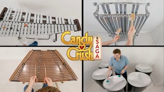 Candy Crush Saga Theme With Amazing Instruments