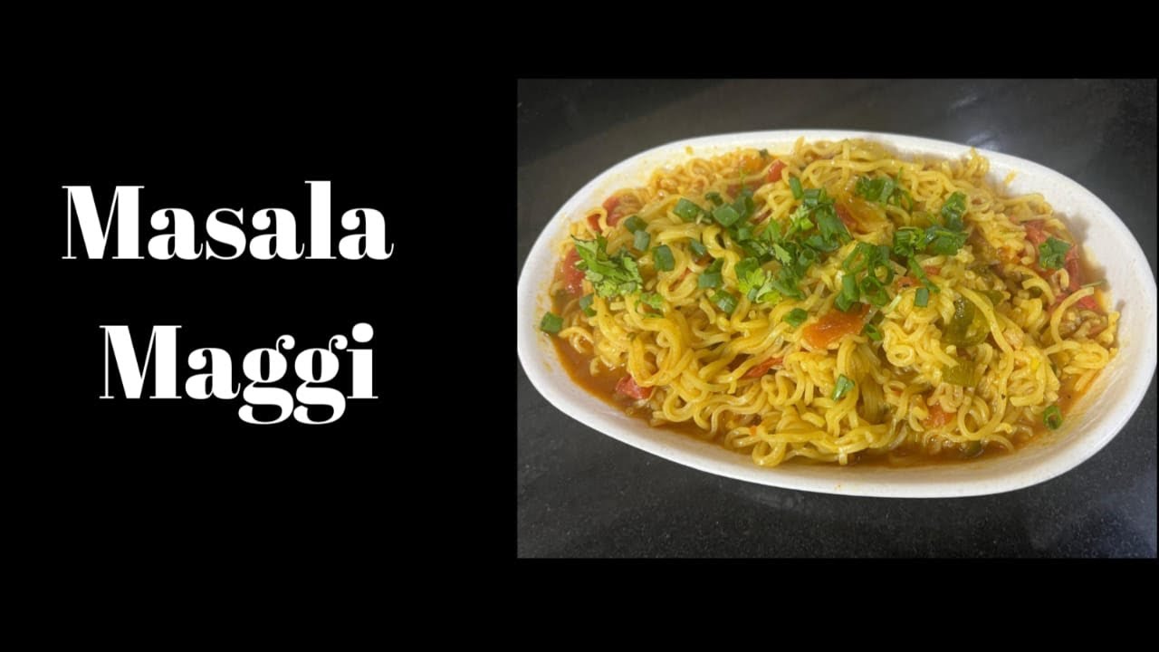 🍜 Spicy Masala Maggi Recipe|चटपटी मसाला मैगी रेसिपी
