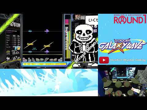 (Gitadora GALAXY WAVE) マインド・ゲーム ADV Drum [99.46%] Full Combo