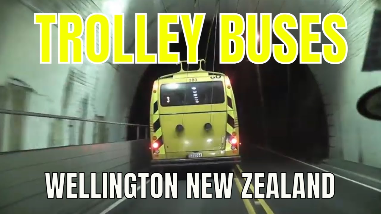WELLINGTON, NEW ZEALAND TROLLEY BUSES- THE LAST DAYS