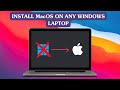 Install macOS Big Sur on a Windows PC. #laptop #pc #macos #tutorial #educational