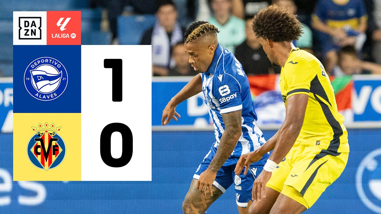 Resumen: Deportivo Alavés vs Villarreal CF (1-0) | Resumen y goles | Highlights LALIGA EA SPORTS