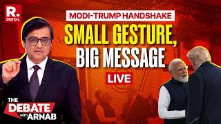 Debate With Arnab LIVE: The Modi-Trump Handshake - PM's Big Messaging To World Leaders At G7