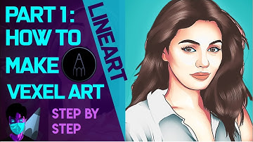 HOW TO MAKE VEXEL ART IN AUTODESK SKETCHBOOK | PART 1: LINEART