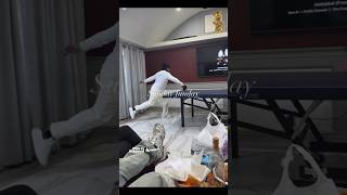 Max B Playing Ping Pong