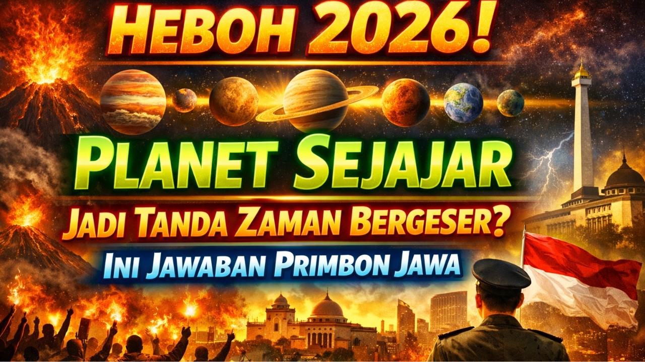 Hati-hati! Planet Sejajar membawa pesan alam!? Ini kata Primbon Jawa