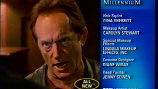 Fox Network Promo: "Millennium" (2/27/98)
