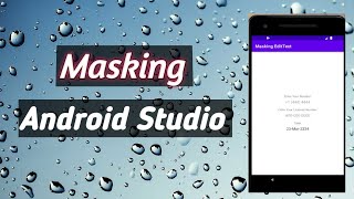 Masking Edit Text in Android tutorial in Bangla