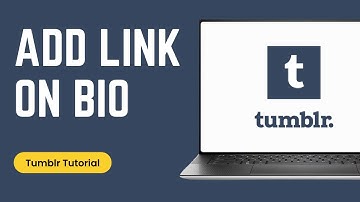 How to Add Link on Tumblr Bio | Include Link on Tumblr Bio
