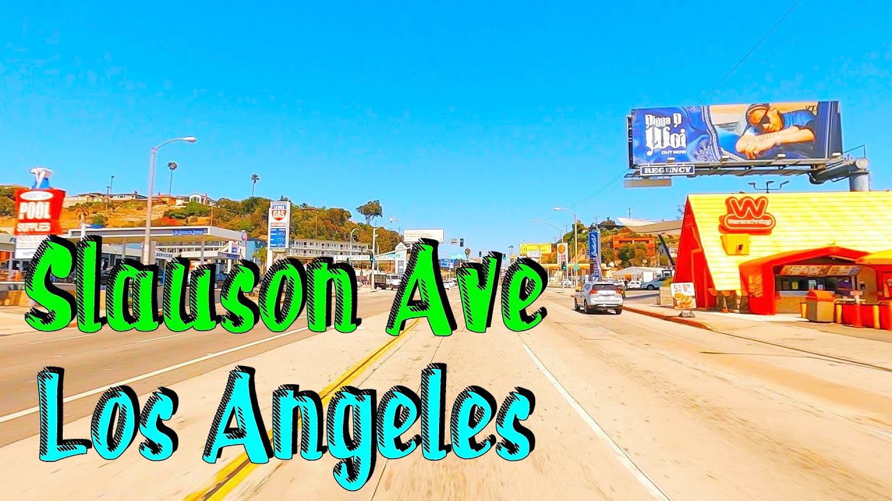 Slauson Ave, Culver City to Pico Rivera! Los Angeles Street Drive Tours