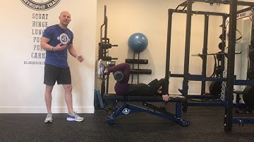 Reverse Crunch with Foam Roller