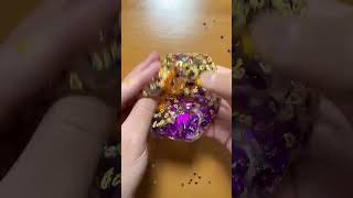 Mixing Lip Balm + Slime + Glitter | Satisfying ASMR #Slime #fyp #viral #makeup #satisfyingvideos