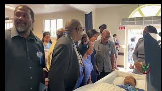 Funeral of 72 year old Cornelius Bernard Lugay known as ‘Cony Pottersville/Bath Estate