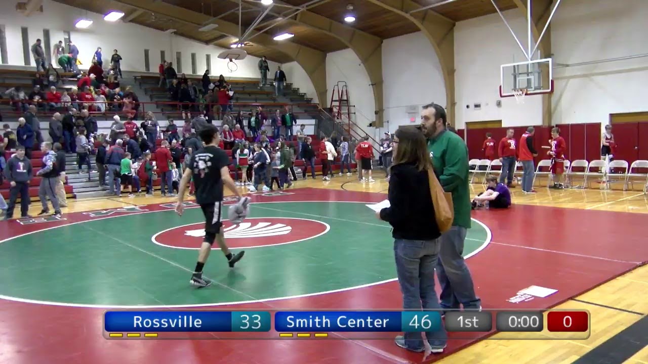 Smith Center Redmen Vs. Rossville Bulldogs Wrestling