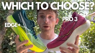 Saucony Endorphin Pro 3 VS Asics Metaspeed Edge+ | Sub 2 (...3?)
