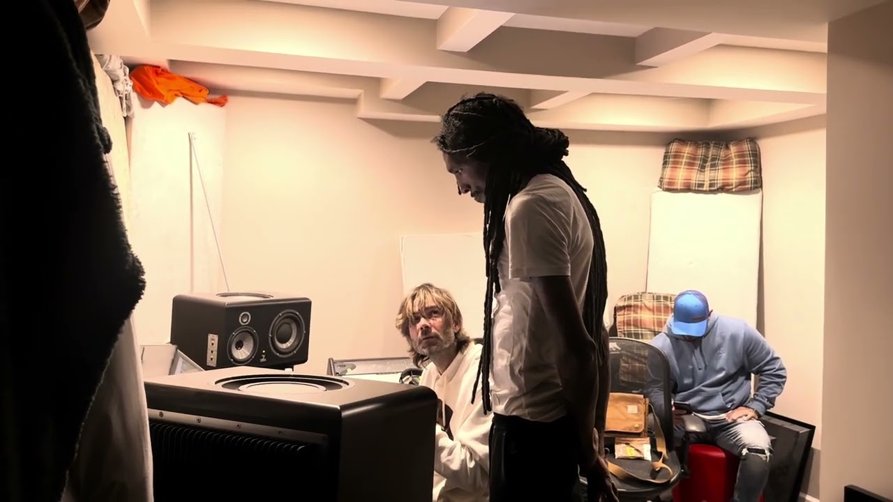 Gino Marley In Studio Recording Session 