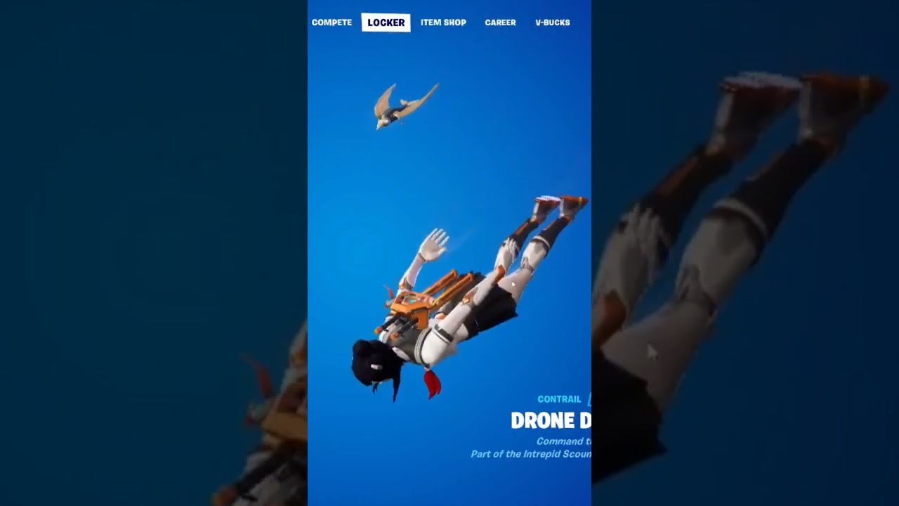 Super Clean Orange Tsuki Fortnite Skin Combo!