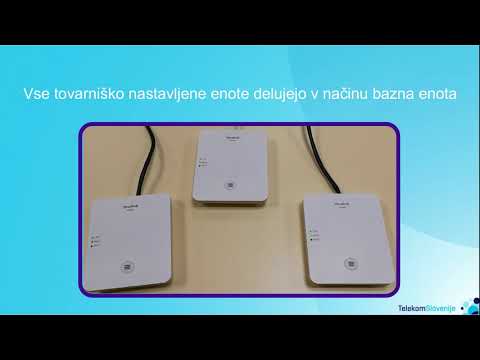 W80 Večcelični DECT Yealink sistem