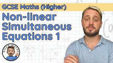 Non-linear Simultaneous Equations 1 • Examples • GCSE Maths (Higher) 🧩