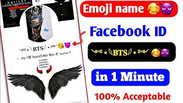 How To Create Invalid Emoji Name Facebook Account 2022 Without Proof | Create Invalid Emoji Name FB