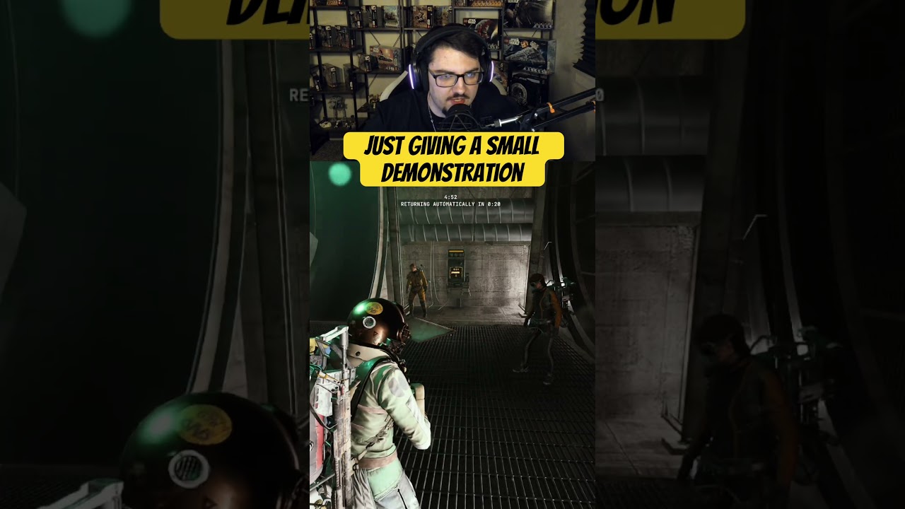 Just giving a small demonstration 