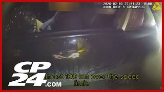 Watch extreme speeder clocked at 178 km/h in Hamilton, vehicle gets impounded
