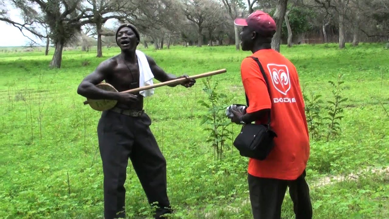 Ekona Diatta with Daniel Laemouahuma Jatta in Kanjunka 7 20 08