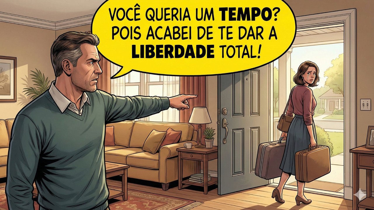 PEDIU ESPAÇO, GANHOU O UNIVERSO: Ela queria me fazer de plano B, mas quando voltou, era TARDE DEMAIS