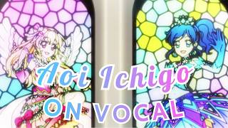 [Romaji   on vocal] Aoi Ichigo - Ichigo Hoshimiya & Aoi Kiriya [Aikatsu!]