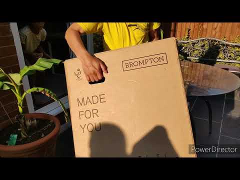 brompton cardboard box