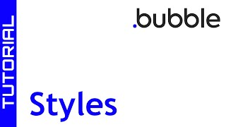 Bubble.io Tutorial - Styles Wealth
