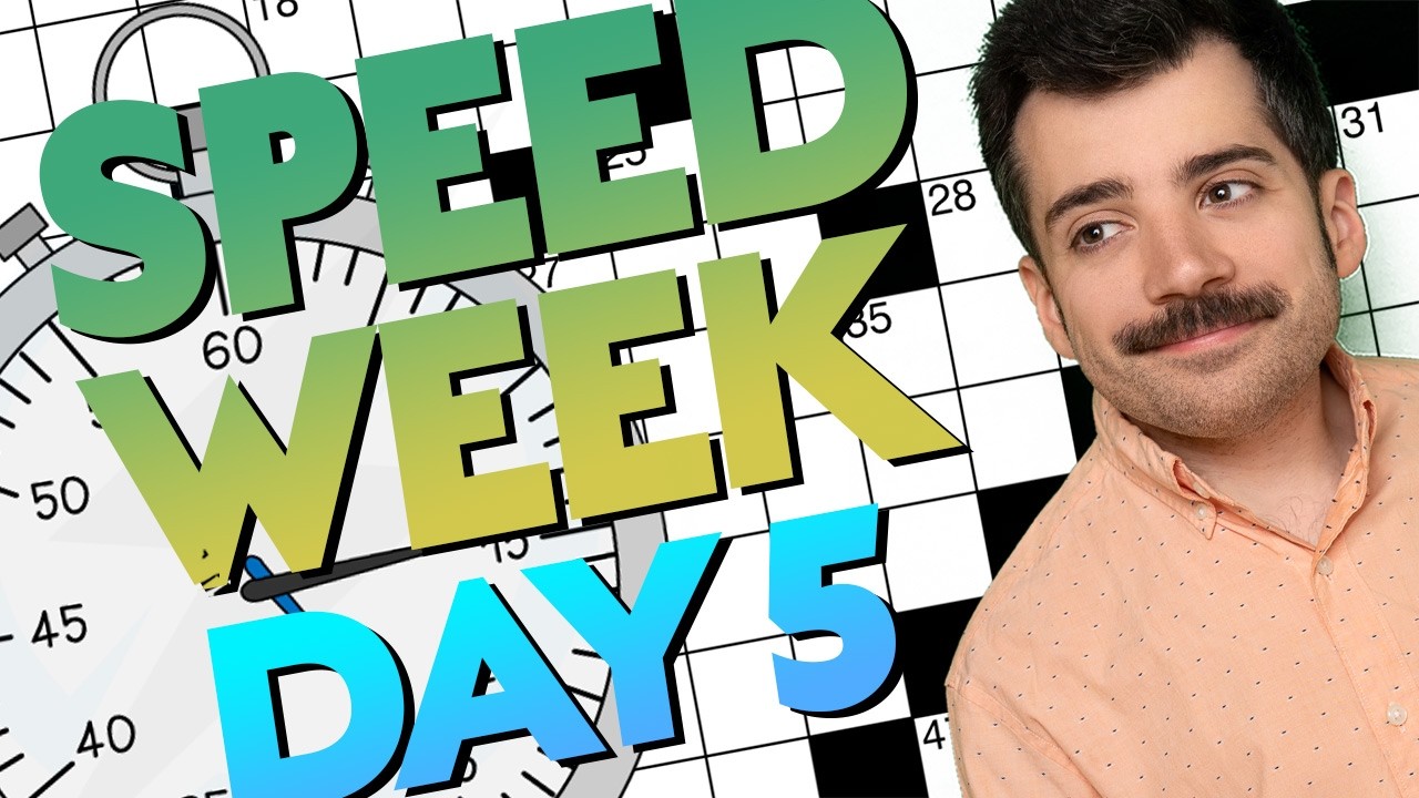 Thursday: Speed Week Day 5 - 26 February 2026 New York Times Crossword