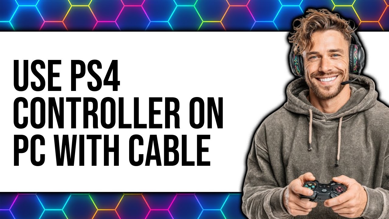How to Connect Your PS4 Controller to Your PC Wired - Easy Guide - YouTube