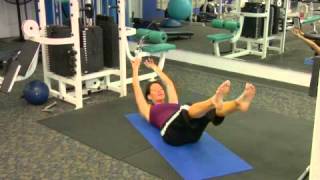 The Pilates Curl Ups Exercise - 2008-07-12