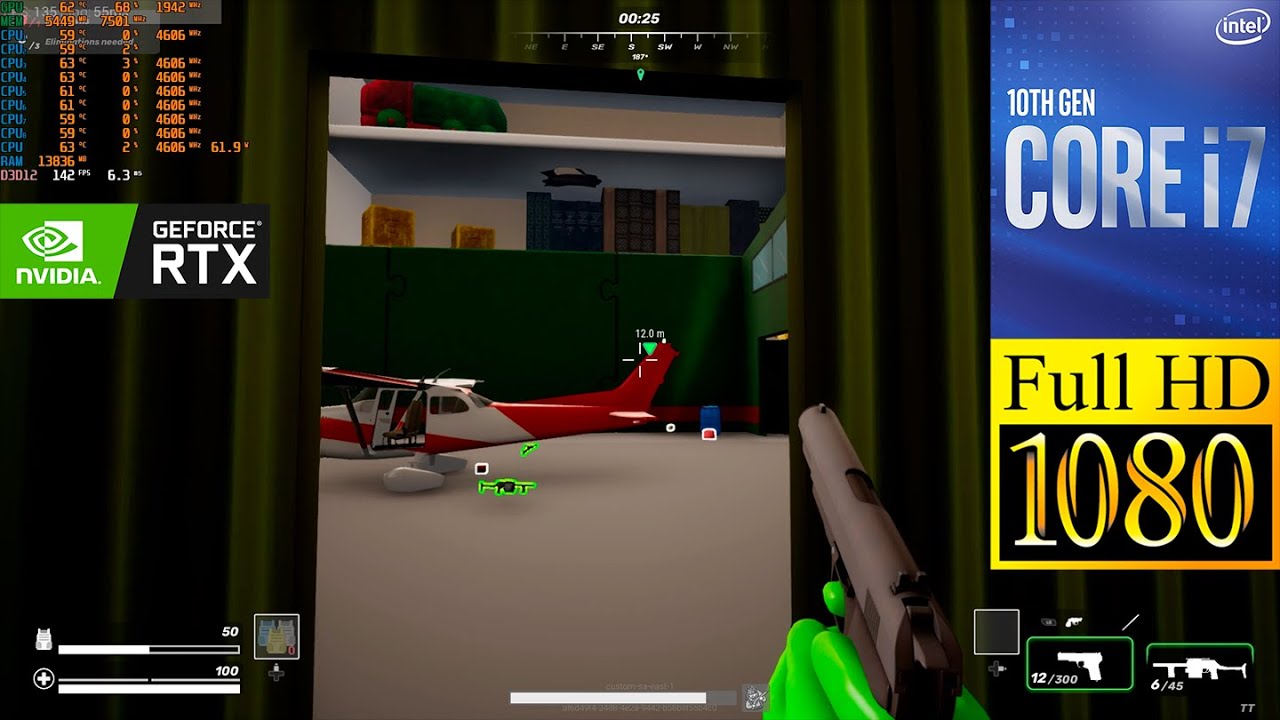 MINI ROYALE PLAYTEST : RTX 3060 + I7 10700 | 1080p ULTRA SETTINGS