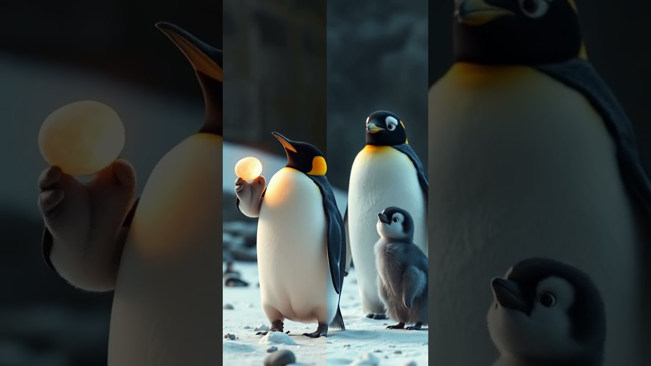 Pebble Proposals The Icebound Courtship of Adélie Penguins