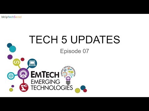 Tech 5 2017 2018 Episode 07