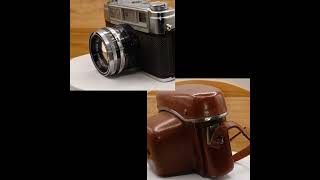 Yashica Lynx-1000 35mm Rangefinder Vintage Camera w/ Yashinon 4.5cm F1.8 Lens