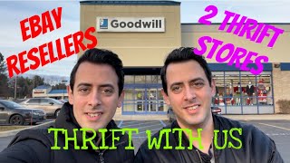 THRIFT WITH US ~ 2 THRIFT STORES ~ GOODWILL Salvation Army ~ RESELLING ON EBAY FOR A PROFIT
