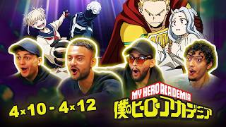 LEMILLION IS A TRUE HERO!! | My Hero Academia 4x10 - 4x12 | FIRST TIME REACTION