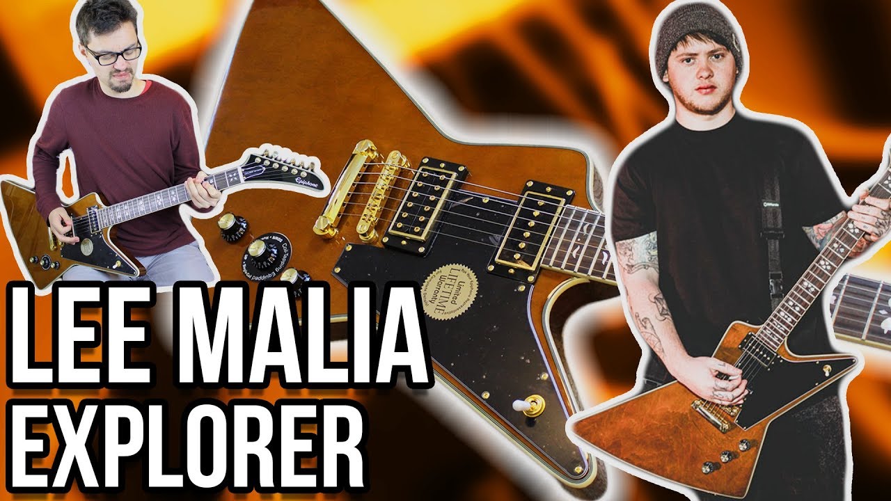 A P-94 in a Metal Guitar?! || Epiphone Lee Malia Explorer Custom Artisan  Demo/Review - YouTube